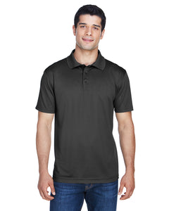 Polo style moisture wicking Mens
